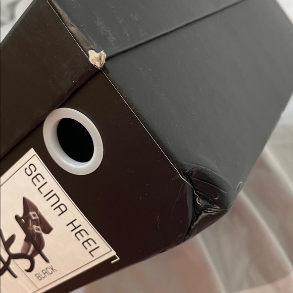 •CAPE ROBBIN• “Selina” Double Strap Mary Jane Heels - Black // NIB - Picture 16 of 16